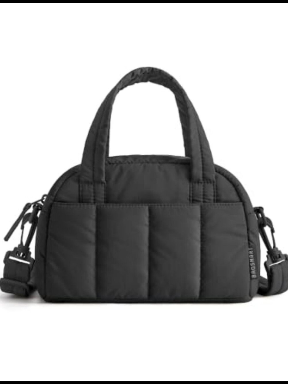 Puffy Crossbody Bag Lightweight Water-Resistant Nylon Travel Purse